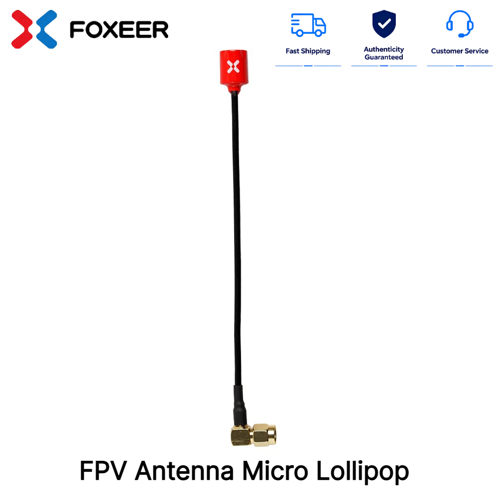 Drone Racing Goggles - Antena FPV Foxeer Micro Lollipop V4