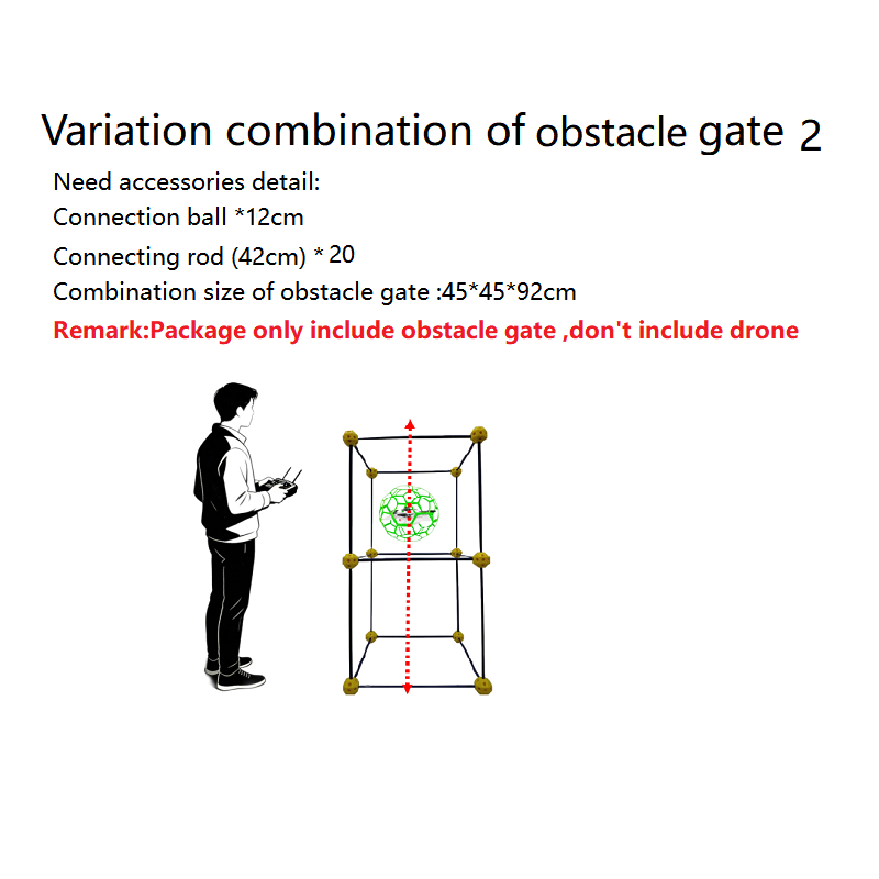 Puerta de Obstáculos para Carr - Drone Racing Gate reseña y precio