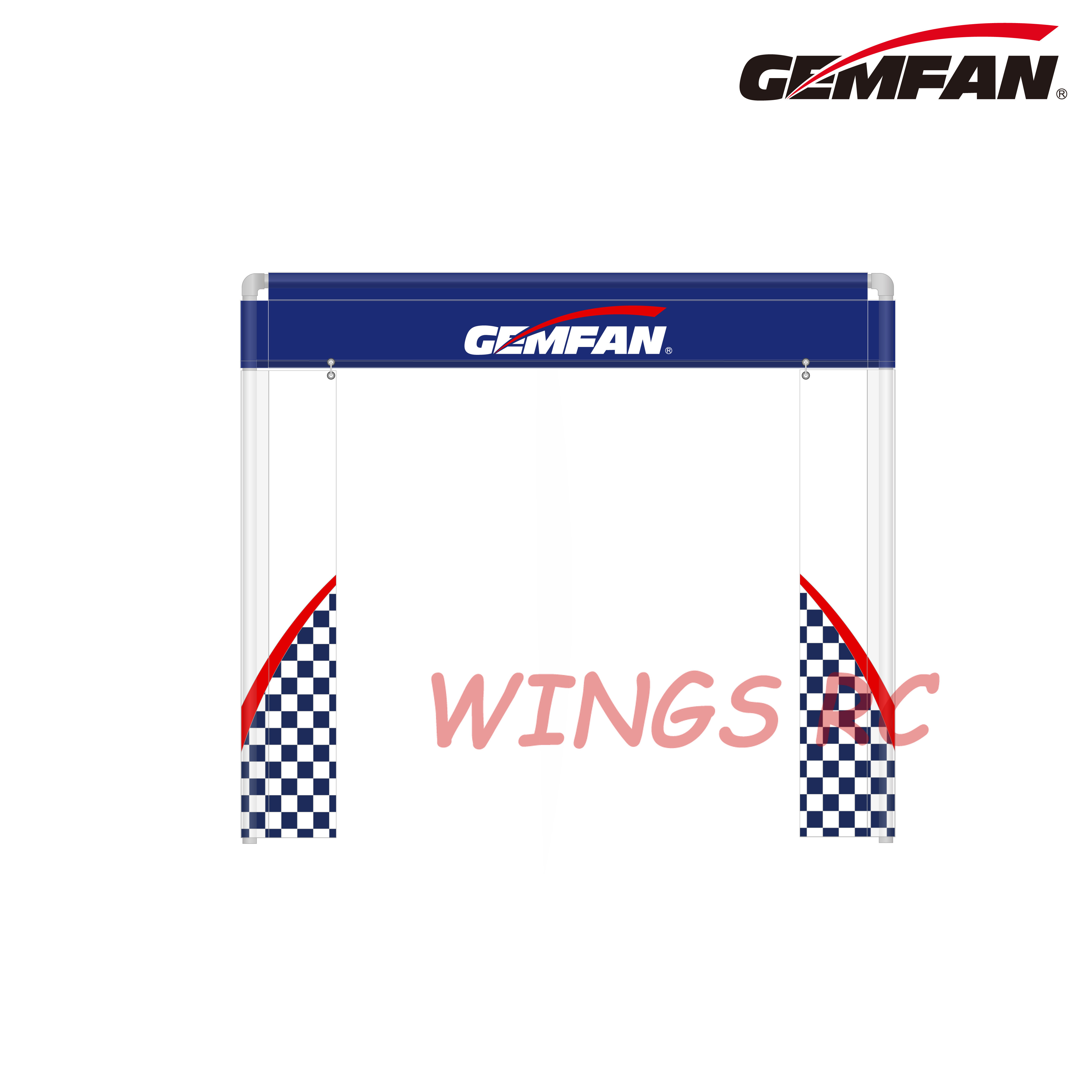 Gemfan 213*183CM FPV puerta de - Drone Racing Gate reseña y precio