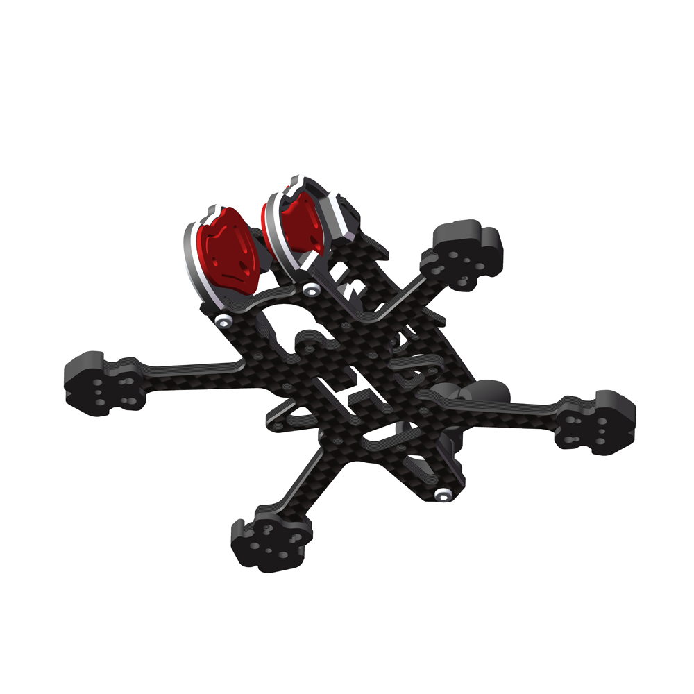 AlfaRC Fox-2 DJI O4 unidad de  - Drone Racing Frame reseña y precio