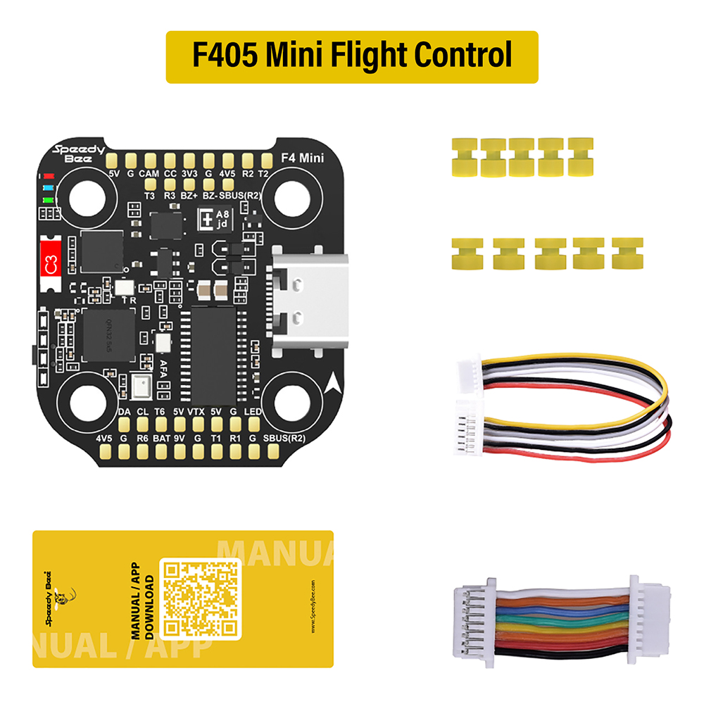 MINI controlador de vuelo F405 - Drone Racing Flight Controller reseña y precio