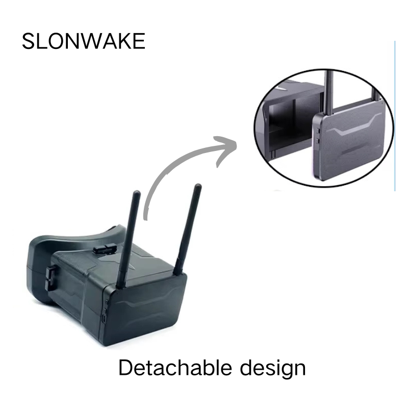 Gafas FPV 5.8G de 4.3 Pulgadas - Drone Racing Goggles reseña y precio
