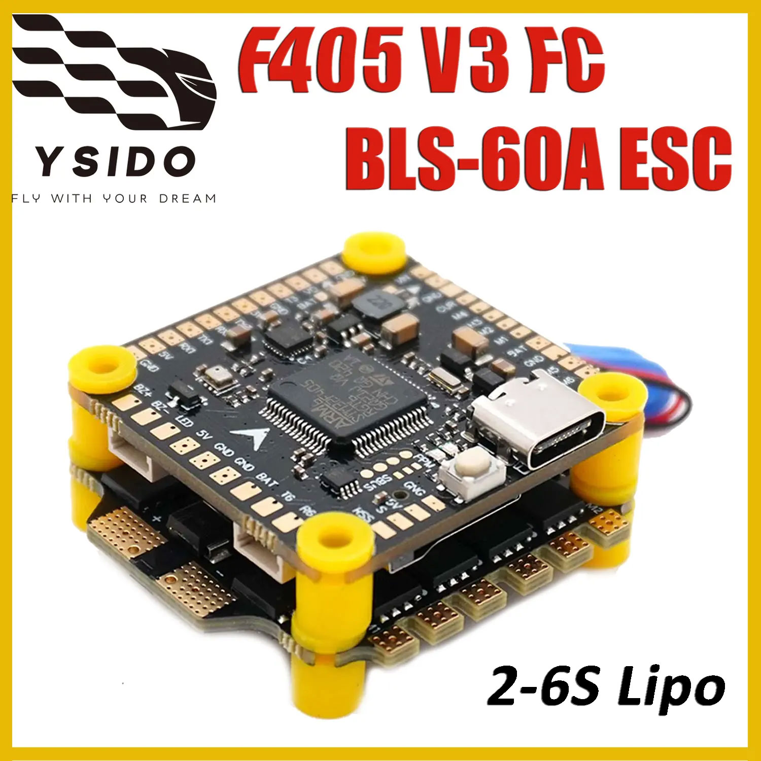 Controlador de Vuelo YSIDO F40 - Drone Racing Esc reseña y precio